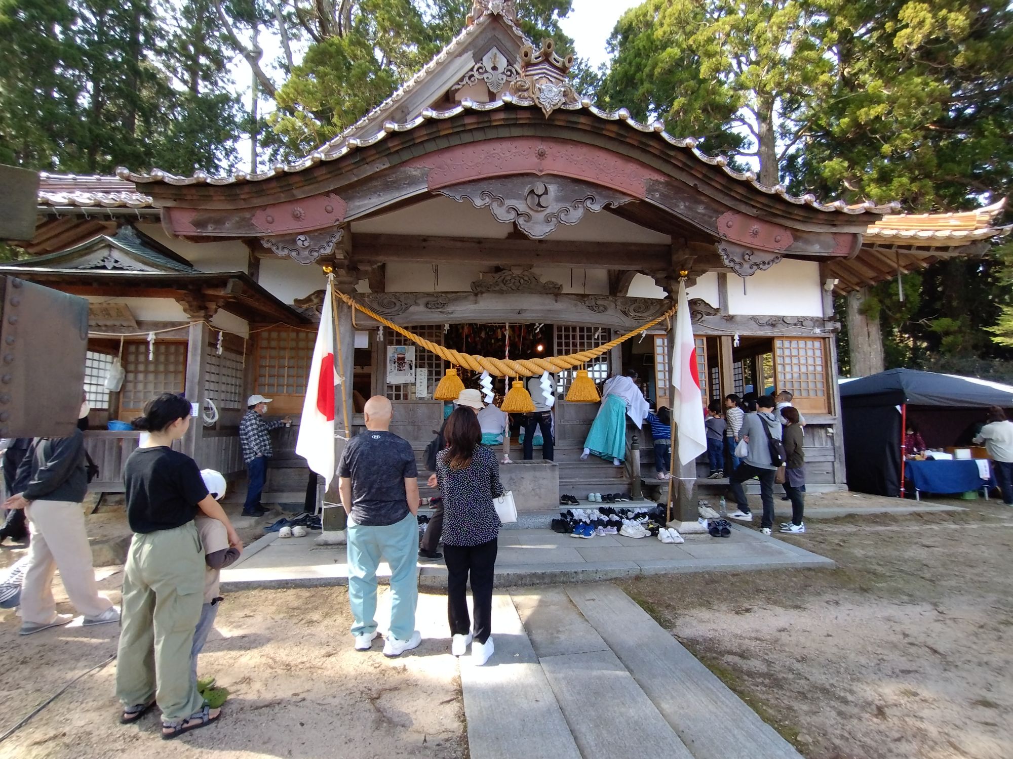 亀山八幡神社春季例祭が行われました